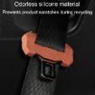 Black Silicone Seatbelt Buckle Protector - Anti Scratch Cover - 5