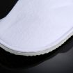 Picture of 10 Pairs Hotel Supplies Portable Disposable Travel Slippers, Length: 26cm (White)