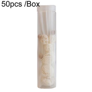Picture of 50pcs/Box 3mmx30cm Rattan Aromatherapy Stick Floral Water Diffuser Hotel Deodorizing Diffuser Stick (White)