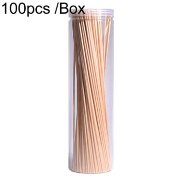 Picture of 100pcs/Box 3mmx20cm Rattan Aromatherapy Stick Floral Water Diffuser Hotel Deodorizing Diffuser Stick (Wood Color)