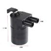 Picture of Car Compact Baffled Oil Catch Can 2-Port Waste Oil Recovery Tank for BMW, Random Color Delivery