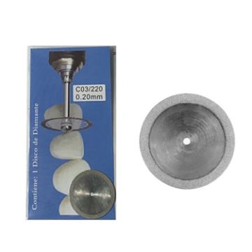 Dental Lab Polishing Diamond Discs 0.2mm Rotary Cutting Tool - 1