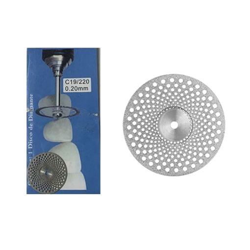 Picture of 0.2mm Dental Lab Polishing Diamond Discs Dentist Rotary Cutting Tool C19/220