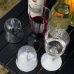Picture of COOL CAMP CF-523 Removable Portable Outdoor Camping Wine Glass Shatterproof Resin Collapsible Champagne Cup (Black)