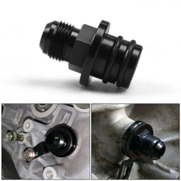 Picture of For Honda Civic/Acura Integra B series Car Oil Catch Can Rear Block Breather Fitting Adapter