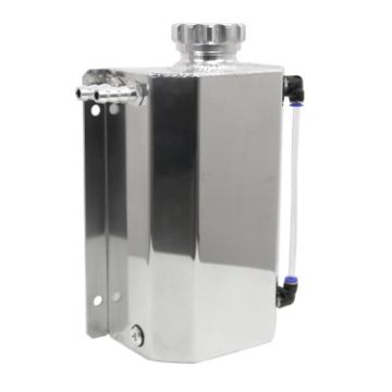 Picture of FST009-2 Aluminum Radiator Coolant Overflow Bottle Recovery Water Tank Reservoir, Capacity: 2L