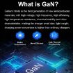 GaN 130W 4-Port USB-C PD65W/PD30W Charger with 1.8m Type-C to MagSafe Cable - 7