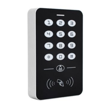 Picture of Simple IDIC Card Access Control All-in-one Machine Key Touch Access Control Controller Induction Card Password, Style:A1-Physical Buttons