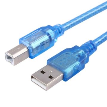 Picture of USB 2.0 Printer Extension AM to BM Cable, Length: 1.8m (Blue)