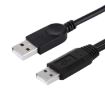 2 in 1 USB 2.0 Male to 2 Dual USB Male Cable - 50cm - 3