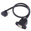 Micro USB Male to B-type Square Print Port Female Connector Cable - 2