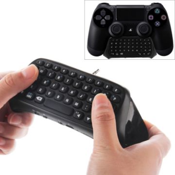 Picture of Dobe TP4-008 Bluetooth 3.0 Keyboard for PlayStation 4 PS4 Controller (Black)