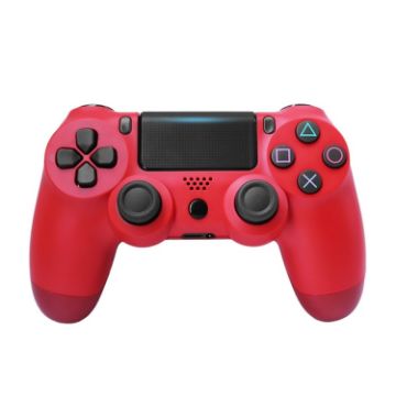 Picture of Wireless Bluetooth Game Handle Controller with Lamp for PS4, US Version (Red)