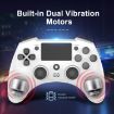 Picture of 398 Bluetooth 5.0 Wireless Game Controller for PS4/PC/Android (White)