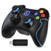 Picture of EasySMX ESM-9013 2.4G Wireless Game Controller Gamepad for PC/PS3 (Black Blue)