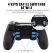 Picture of HS-PS4125 Bluetooth Wireless Handle With Somatosensory Wake Up For PS4/PC, Product color: Blue