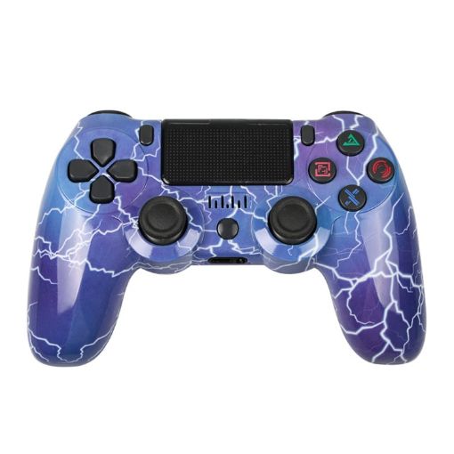 PS4 Wireless Bluetooth Game Controller with Dual Vibration - Lightning - 1