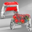 PS3/PS4 Dual Vibration Wireless Gamepad with RGB Lights (Blue) - 4