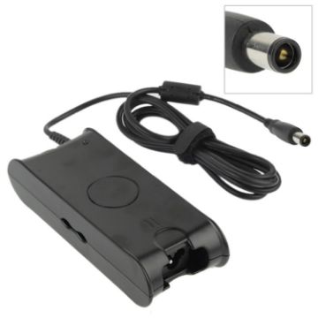 Picture of AC 19.5V 3.34A for Dell Laptop, Output Tips: 7.4mm x 5.0mm (Black)