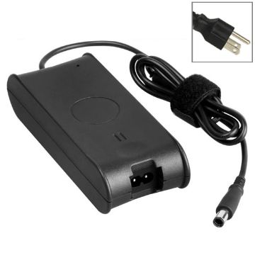 Picture of US Plug AC Adapter 19.5V 4.62A 90W for Dell Notebook, Output Tips: 7.4x5.0mm