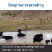 Picture of Intelligent Waterproof GPS Pet Tracker Solar Energy Electronic Cattle Sheep Positioning Locator (Black)