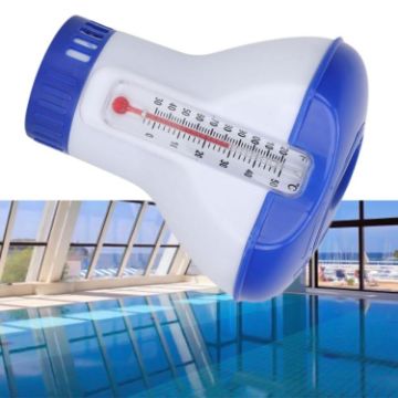 Picture of 5 Inch Pool Thermometer Floating Water Pill Impetuous Pool Disinfection Automatic Pool Accessories