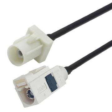 Picture of 20cm Fakra B Male to Fakra B Female Extension Cable