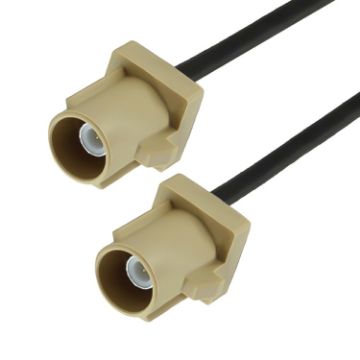 Picture of 20cm Fakra I Male to Fakra I Male Extension Cable