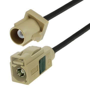 Picture of 20cm Fakra I Male to Fakra I Female Extension Cable