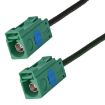 20cm Fakra E Female to Fakra E Female Extension Cable - 1