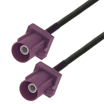 Picture of 20cm Fakra D Male to Fakra D Male Extension Cable