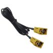 Picture of For RG174 Cable Fakra Radio Crimp Female Jack/Plug Connector with Phantom RF Coaxial (Fakra M)