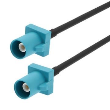 Picture of 20cm Fakra Z Male to Fakra Z Male Extension Cable