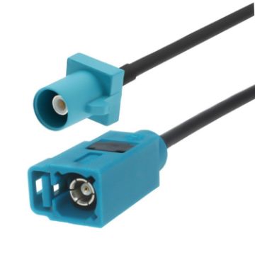 20cm Fakra Z Male to Fakra Z Female Extension Cable - 1