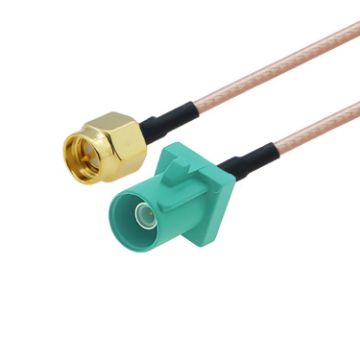 Picture of 20cm Antenna Extension RG316 Coaxial Cable (SMA Male to Fakra E Male)