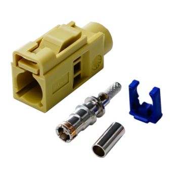 RG174 Cable Fakra Radio Crimp Female Jack/Plug Connector - 1