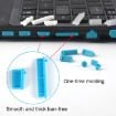 Picture of 13 in 1 Universal Silicone Anti-Dust Plugs for Laptop (Blue)