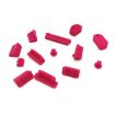 Picture of 13 in 1 Universal Silicone Anti-Dust Plugs for Laptop (Rose Red)
