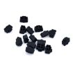 Picture of 20 PCS Silicone Anti-Dust Plugs for RJ45 Port (Black)