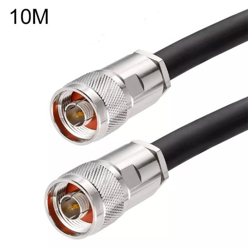 N Male to N Male Cable, 10m Length - 1