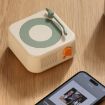 Vintage Phonograph Record Player Bluetooth Speaker - Green - 4