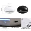 Picture of SD13 200ML Car USB Flame Aromatherapy Diffuser Home LED Night Light Silent Mist Humidifier (White)