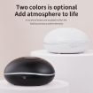Picture of SD13 200ML Car USB Flame Aromatherapy Diffuser Home LED Night Light Silent Mist Humidifier (White)