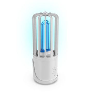 Picture of F11 Portable Magnetic UV Disinfection Lamp Handheld Mini Ozone Germicidal Lamp Purifier (White)