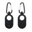 Picture of For Samsung Galaxy SmartTag2 With Key Ring Silicone Protective Case, Style: D Buckle Black
