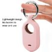 Picture of For Samsung Galaxy SmartTag2 With Key Ring Silicone Protective Case, Style: Round Buckle Pink