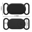 Picture of For Samsung Galaxy SmartTag 2 Pet Silicone Life Waterproof Protective Case (Black)