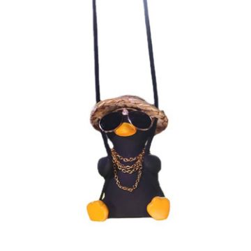 Picture of Swing Tycoon Duck Car Decoration Pendant (Black)