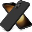 vivo Y100A 5G Black Silicone Protective Case - Dropproof & Full Coverage - 1