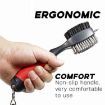 Picture of Retractable Golf Club Cleaning Brush Groove Cleaner Golf Accessories (Black)